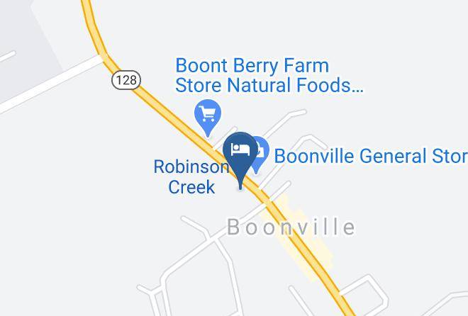 Mendocino - The Boonville Hotel And Restaurant Maps