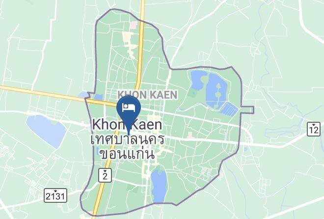 Amphoe Mueang Khon Kaen - The Boss Grand Tower Hotel Maps