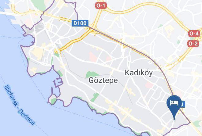 Kadikoy - The Bostanci Hotel Maps
