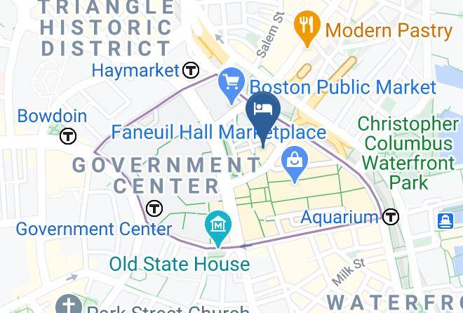 The Bostonian Boston Map