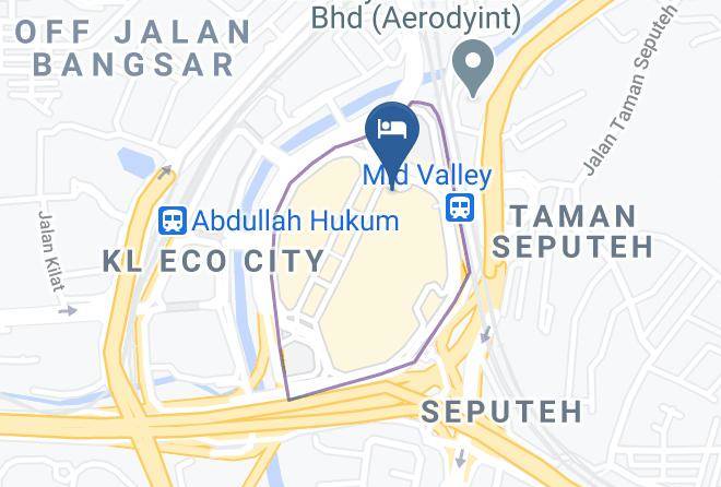 Kuala Lumpur - The Boulevard A St Giles Hotel Maps