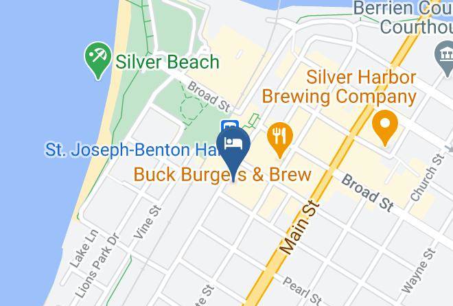 The Boulevard Inn & Bistro Map