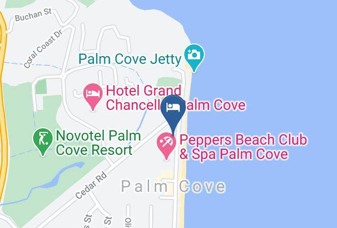Cairns - The Boutique Collection Luxury Accommodation Palm Cove Maps