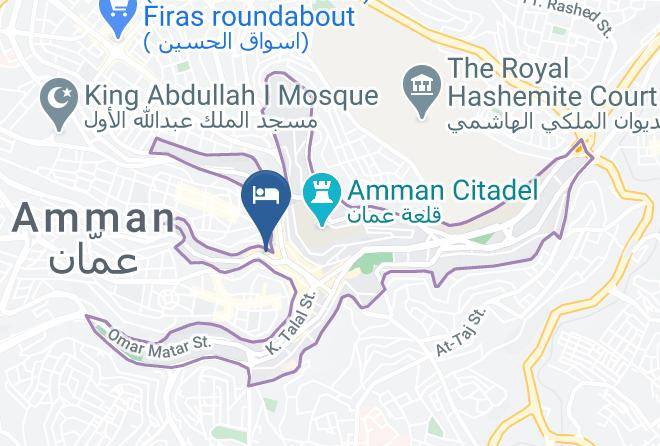 Amman - The Boutique Hotel Amman Maps