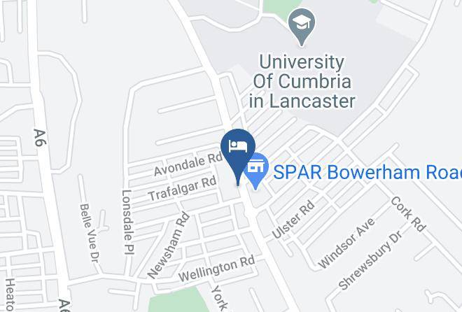 Lancs - The Bowerham Hotel Maps