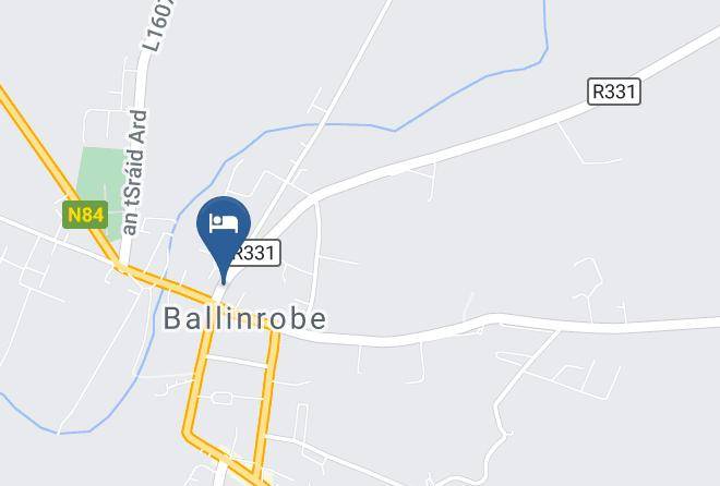 Ballinrobe - The Bowers Bar And Restaurant Maps