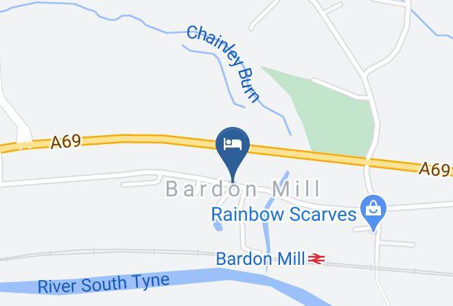 Northumberland - The Bowes Hotel Maps