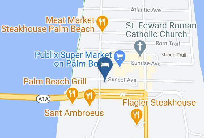 Palm Beach - The Bradley Park Hotel Maps