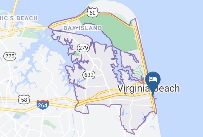 Virginia Beach City - The Breakers Resort Inn Maps