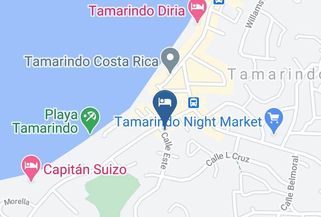 Santa Cruz - The Breeze Tamarindo Maps
