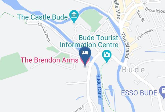 Cornwall - The Brendon Arms Maps
