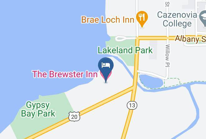 Madison - The Brewster Inn Maps