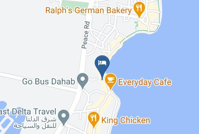 Dahab - The Bridge Dahab Hotel Maps