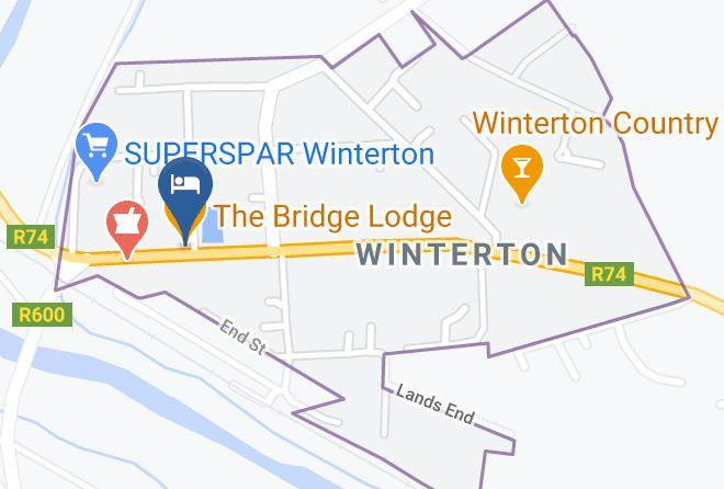 Uthukela - The Bridge Lodge Restaurant Maps