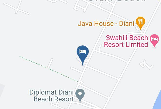 Kwale - The Bright Star Resort Diani Maps