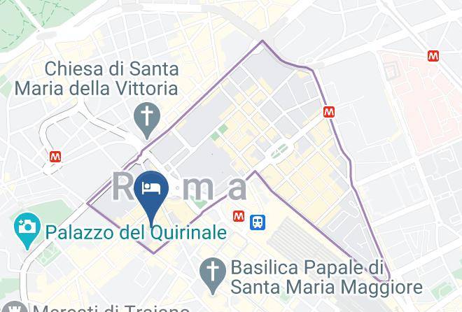 Rome - The Britannia Hotel Maps