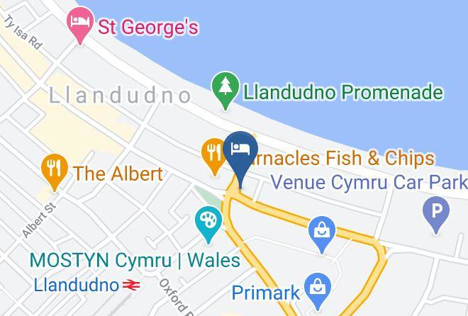 Conwy - The Broadway Hotel Maps