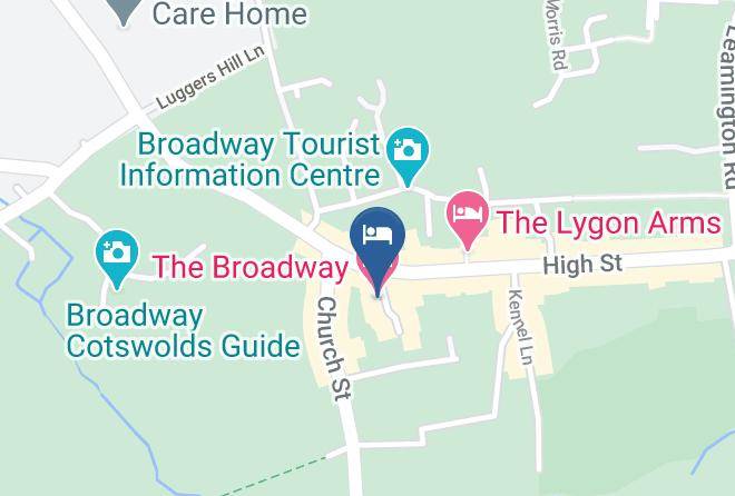 Worcs - The Broadway Hotel Maps
