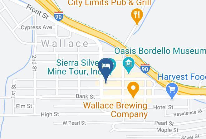 Shoshone - The Brooks Hotel Maps