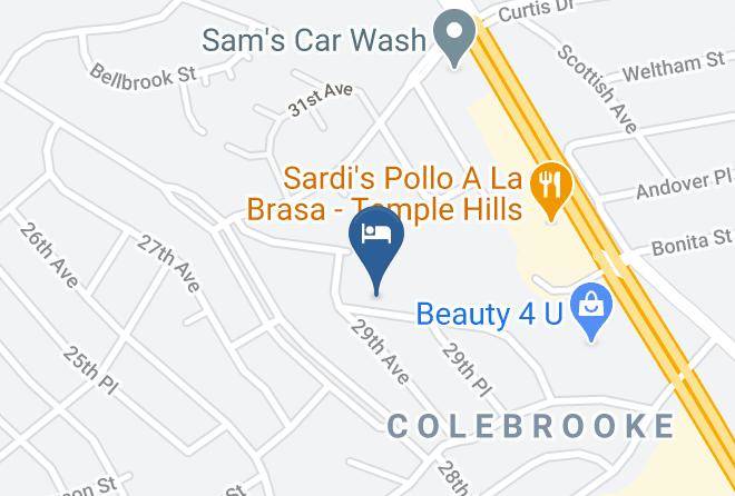 Prince George S - The Browns Bnb Maps