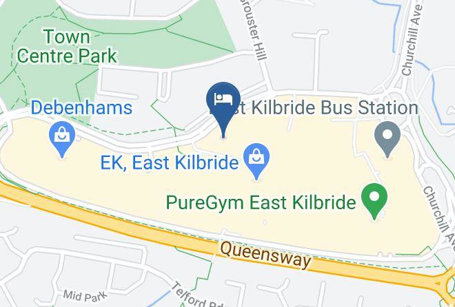 South Lanarkshire - The Bruce Hotel Maps