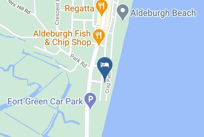 Suffolk - The Brudenell Hotel Maps