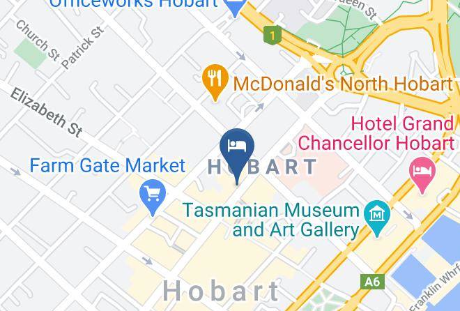 Hobart - The Brunswick Hotel Maps