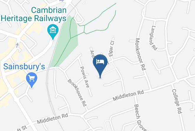 Shropshire - The Bryn B&b Maps