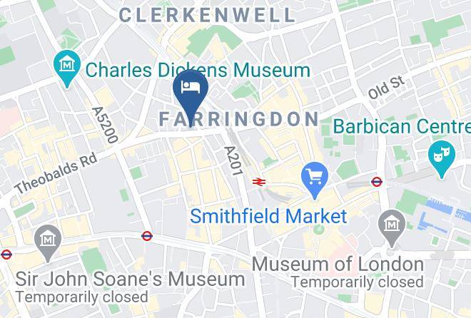 London - The Bryson Hotel Maps