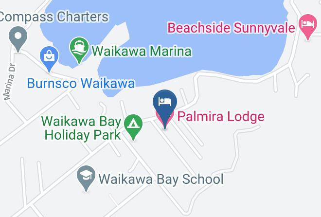 Waikawa - Palmira Lodge Maps