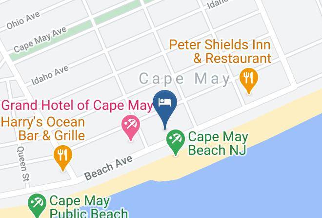 Cape May - The Buckingham Motel Maps