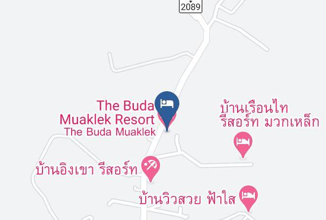 Amphoe Muak Lek - The Buda Muaklek Resort Maps