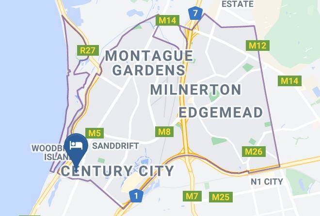 City Of Cape Town - The Buddha Garden Maps