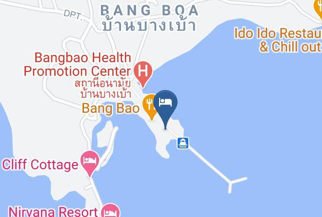 Amphoe Ko Chang - The Buddha View Resort Maps