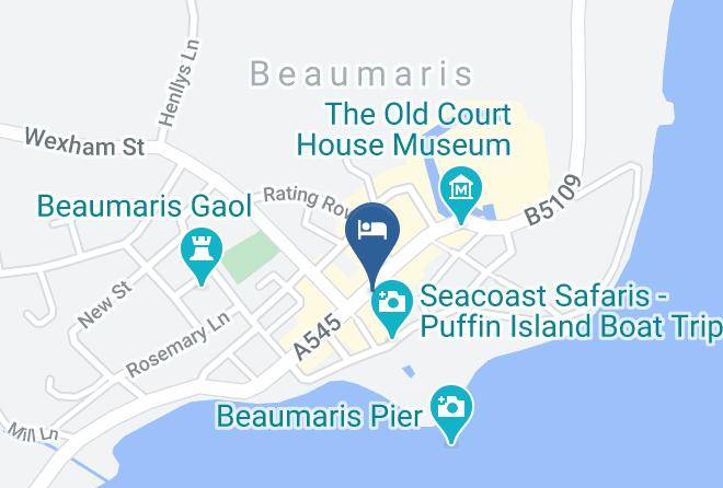 Isle Of Anglesey - The Bulkeley Hotel Maps