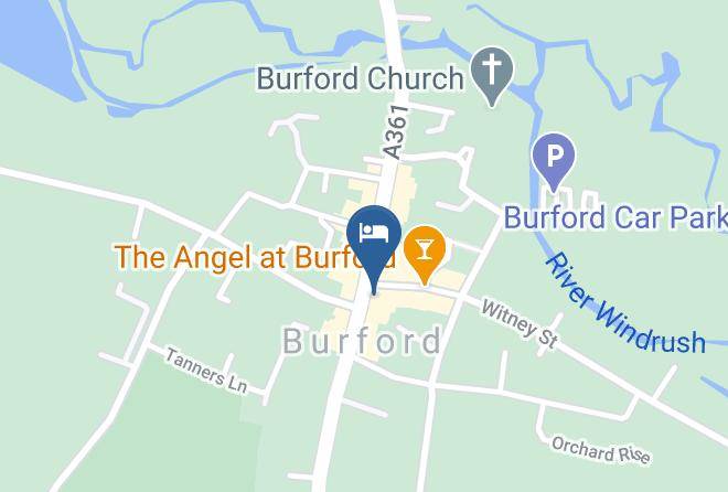 Oxon - The Bull At Burford Hotel Maps