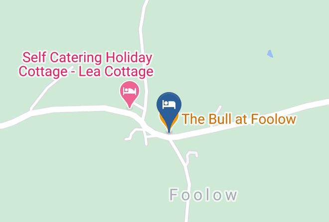 The Bull At Foolow Map