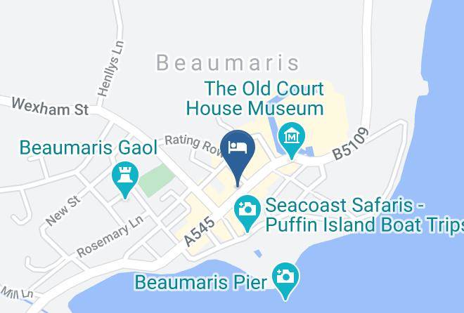 Isle Of Anglesey - The Bull Beaumaris Maps