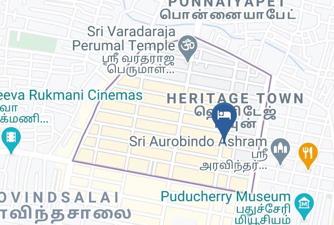 White Town - The Bull Boutique Hotel Maps