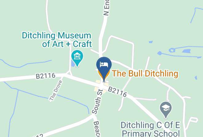 East Sussex - The Bull Ditchling Maps