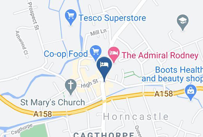 Lincs - The Bull Hotel Maps