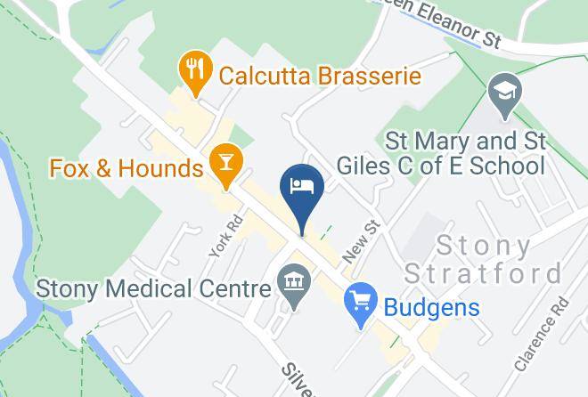 Milton Keynes - The Bull Hotel Maps