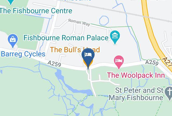 West Sussex - The Bull's Head Maps