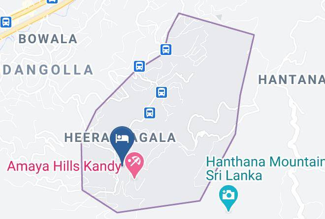 Kandy - Hanthana Boutique Villa By Amaya Maps