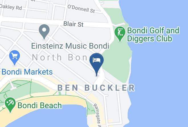 The Bungalows At Bondi Map - New South Wales - Waverley