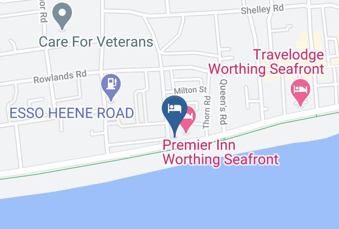 West Sussex - The Burlington Hotel Maps