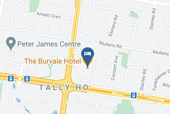 Whitehorse - The Burvale Hotel Maps