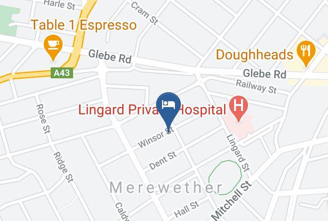 Newcastle - The Burwood Inn Maps