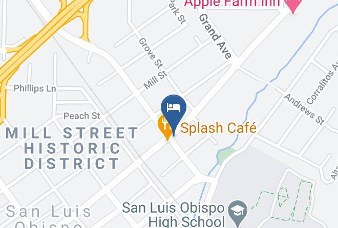 San Luis Obispo - The Butler Hotel Maps