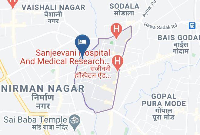 Jaipur - The Byke Grassfield Jaipur Maps